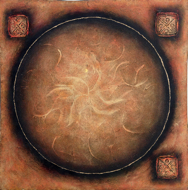 Silver Salver by Wayan Danas Original Fine Art from Ketut Rudi