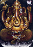 Ganesh by Eko Original Fine Art from Ketut Rudi