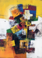 Abstract by Mahendra Original Fine Art from Ketut Rudi