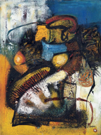 Piano by Bagus Original Fine Art from Ketut Rudi