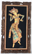 Balinese Dancer - Footsteps by Sumertha Original Fine Art from Ketut Rudi