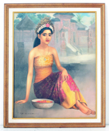 Balinese Lady by Yatno Original Fine Art from Ketut Rudi