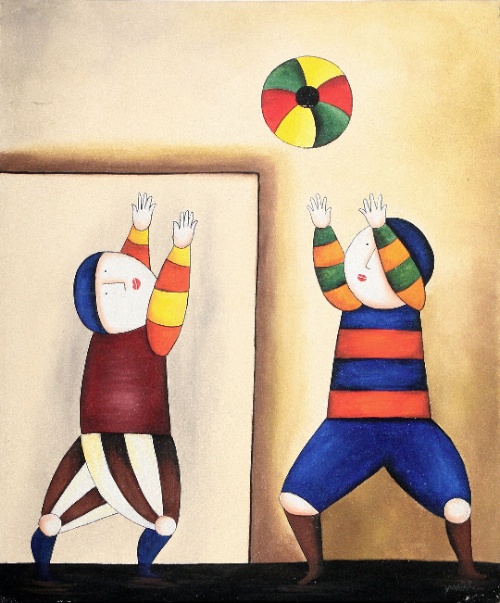 Catch by Jambrut Original Art