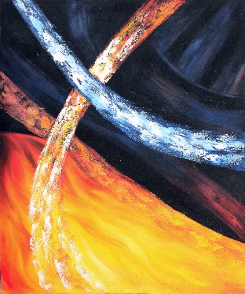 Streamers by Sadiana Original Art