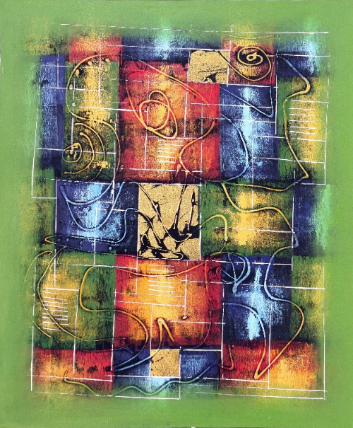 Green Lady by Liana Original Art
