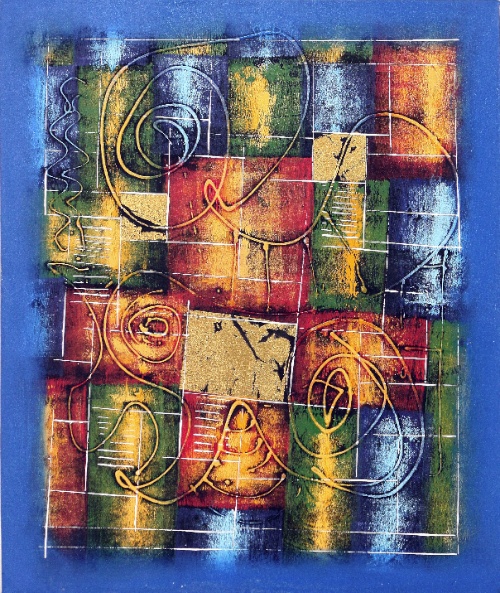 Blue Lady by Liana Original Art