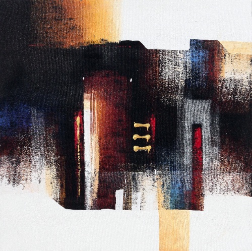 Building Orange by Lingga Original Art