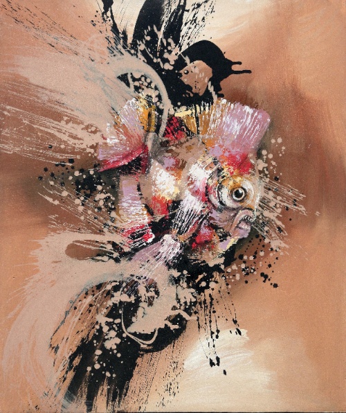 Angst by Liana Original Art