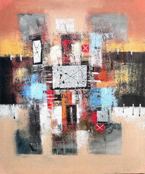 The City by Liana Original Art