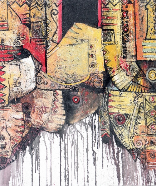 Falling by Liana Original Art