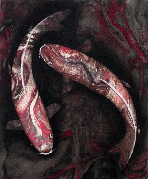 Koi Carp by Chutex Original Art