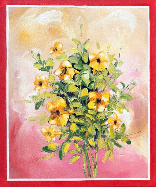Flowers by Ateena Original Art