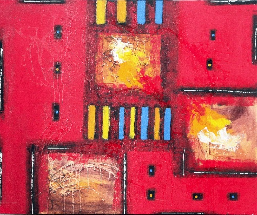 View from Above by Wardita Original Art