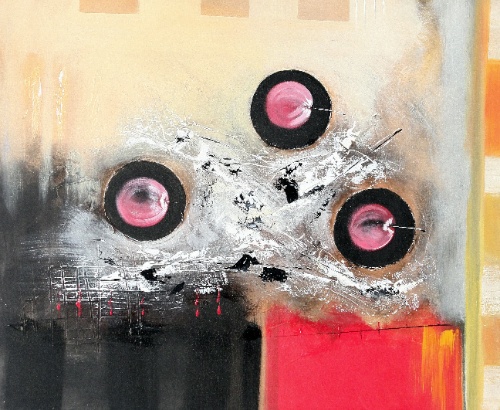 Cherry Red by Omani Original Art