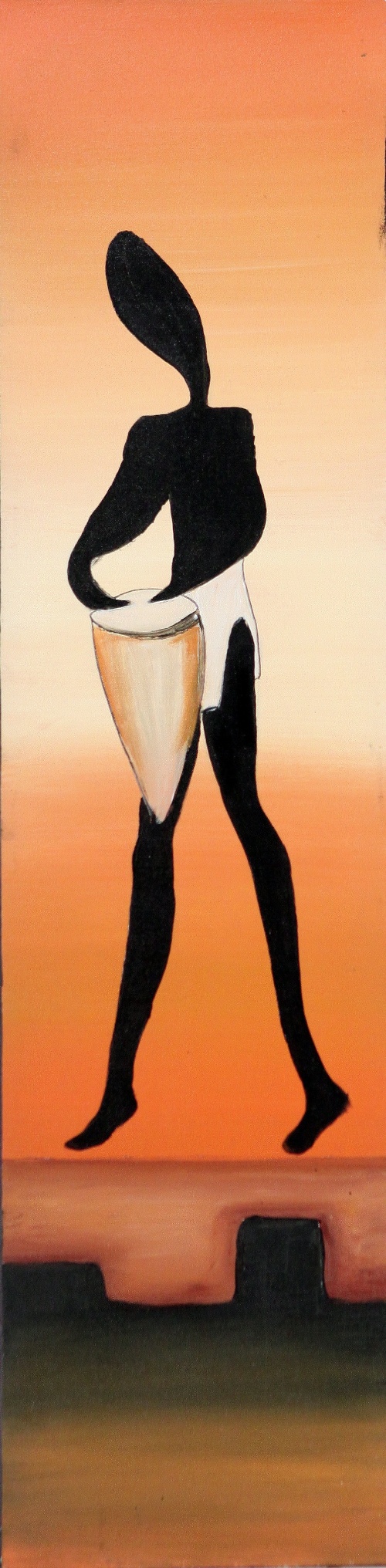 The Drummer Boy by Wardika Original Art