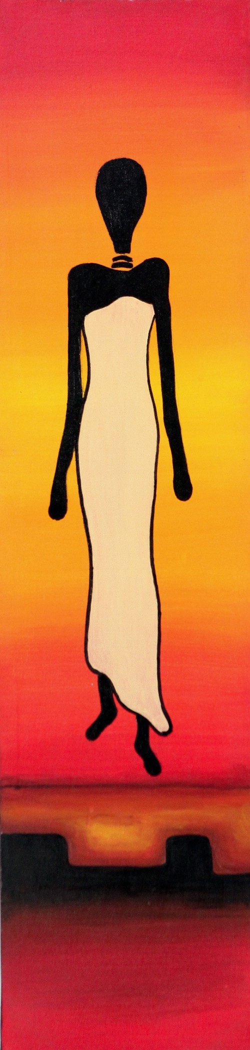 Prelude to the Dance (Red) by Wardika Original Art