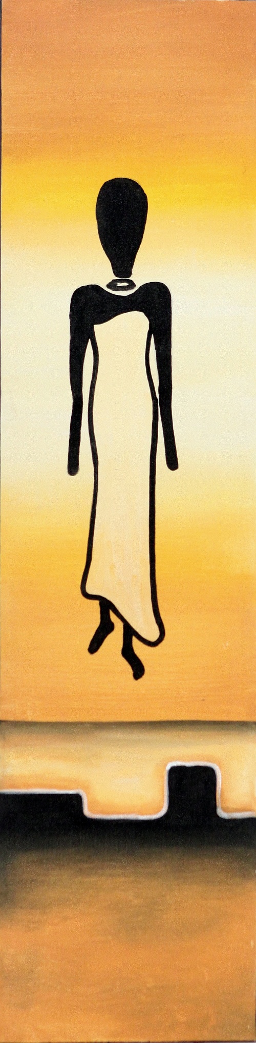 Prelude to the Dance (Yellow) by Wardika Original Art