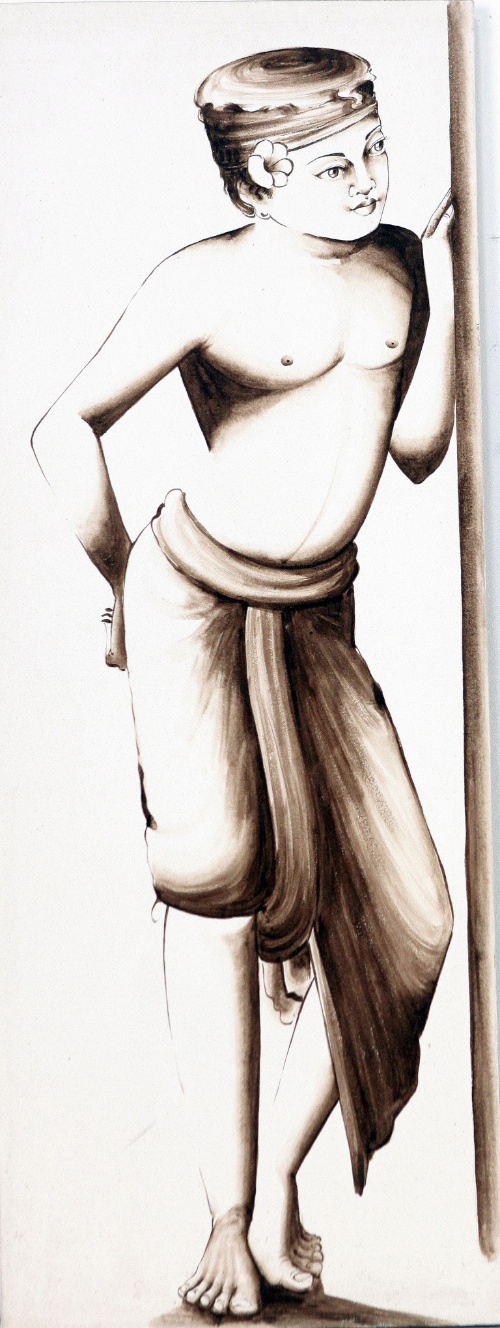 Balinese Gentlemen by Wardika Original Art