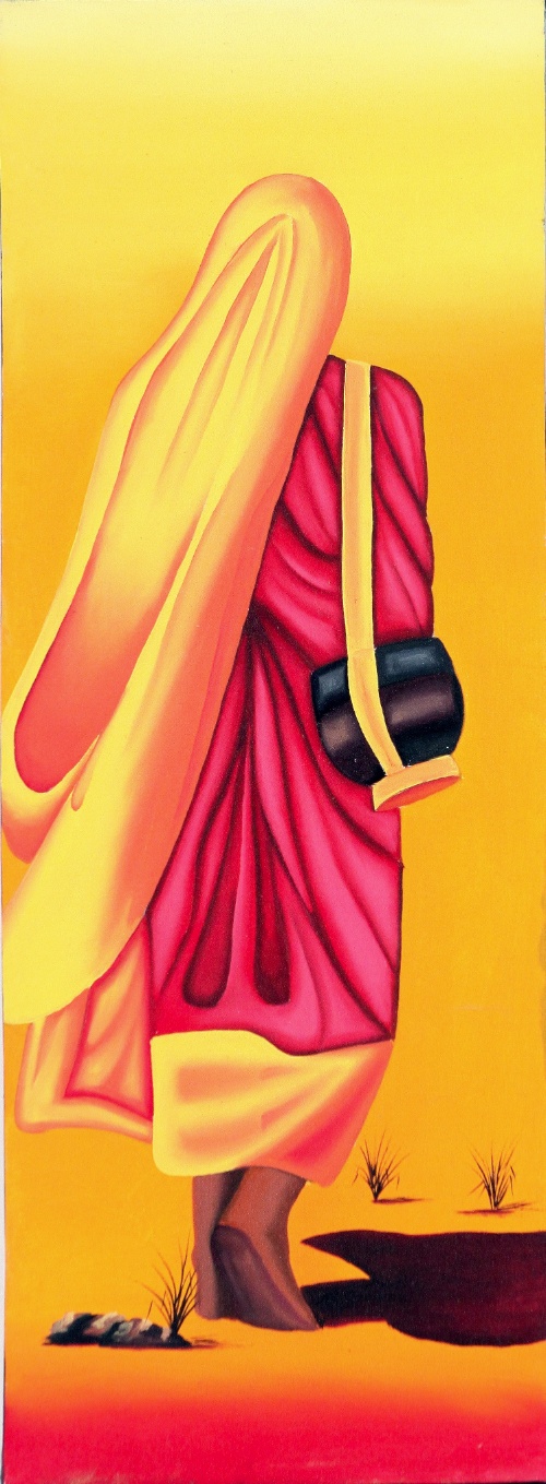 Monk by VK (AKA) Ghost Original Art