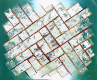Rattan Green by Liana Original Art