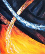 Streamers by Sadiana Original Art