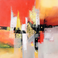 Gold Leaf by Liana Original Art