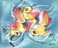 Trio by Yanto Original Art