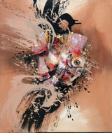 Angst by Liana Original Art