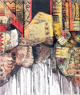 Falling by Liana Original Art