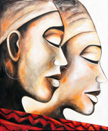 Faces by G. Sri Original Art