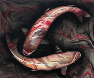 Koi Carp by Ateena Original Art