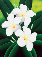 Jepun (Frangipani) by Syah Original Art