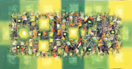 Abstract in Green by I Made Surata Original Art