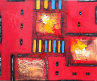 View from Above by Wardita Original Art