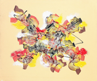 Composition in Yellow by Dewa Sugit Original Art