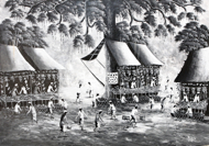 The Market by Made Leo Original Art