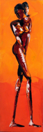 Living Bronze (twisting) by Navan Original Art