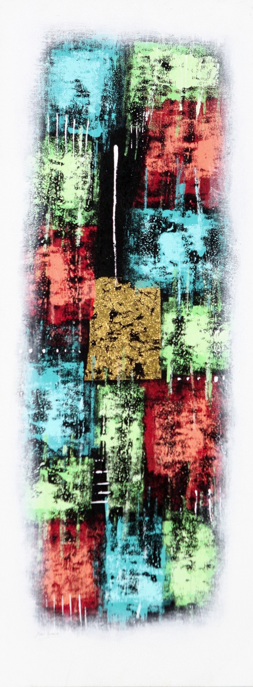 Patches by Sari Buana Quality Fine Art from Bali, Indonesia - Wayan Arnaya