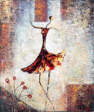 Ballet Dancer  by Ardika Quality Fine Art from Bali, Indonesia - Wayan Arnaya