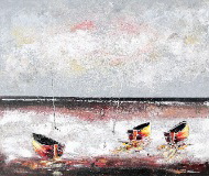 Red Shore by Ardika Quality Fine Art from Bali, Indonesia - Wayan Arnaya