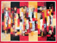Striped Abstract by Sueca Quality Fine Art from Bali, Indonesia - Wayan Arnaya